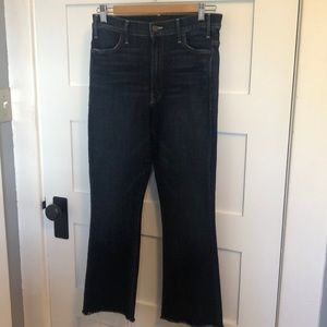 Mother Jeans Hustler Ankle Fray Jeans Denim 29